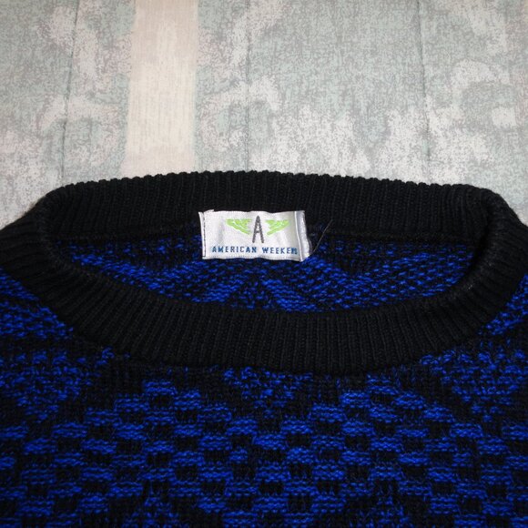 Vintage, American Weekend, Crewneck Sweater, size Large - Picture 3 of 6